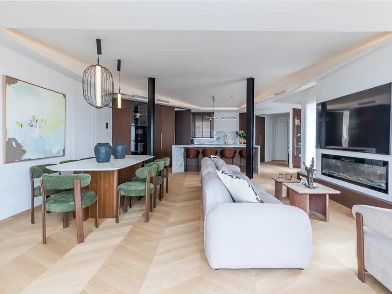 Penthouse z dwoma tarasami nad Goya
