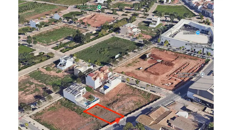 Działka 417 m²