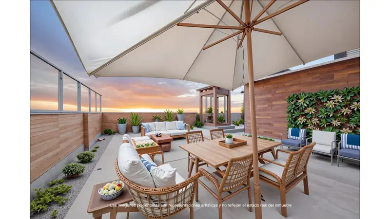 Penthouse z 4 sypialniami i widokiem na morze