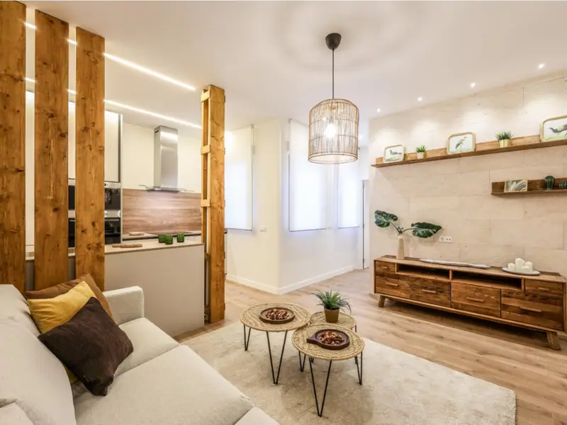 Odnowione 58 m² z dwiema łazienkami en suite